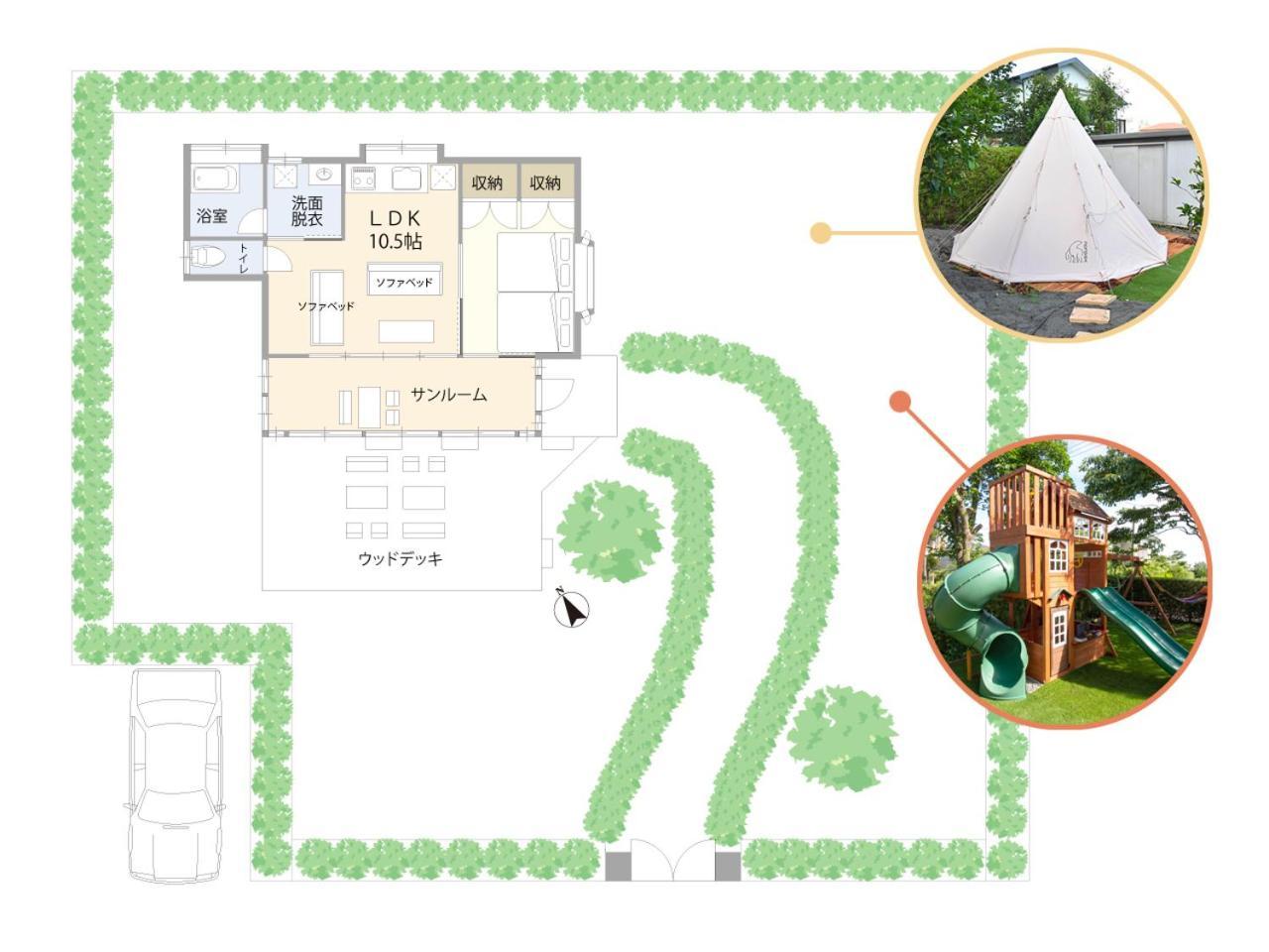 伊豆高原テラス-寛道- Villa Ito  Exterior photo